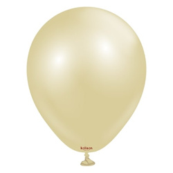 Latex Balloons Kalisan AURA Antique Gold, 12cm, 50 pcs.