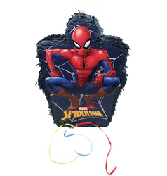 3D Piniata, Spider-Man 35x26, Red and blue, 1 pc.