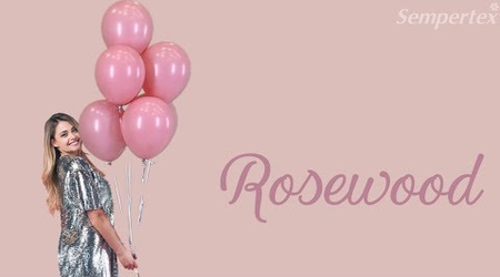 Sempertex Latex Balloons Rosewood 60cm, 1pcs