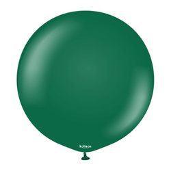 Dark GreenKalisan Latex-Ballons, ca. grün 60cm, 2 Stück.