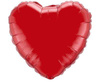 Folienballon Herz rot, JUMBO 80 cm, Flexmetal