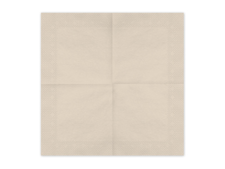 Paper napkins Beige Desert Sand 33x33cm 20 pcs