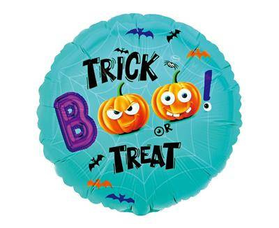 Foil balloon BOO! Trick or Treat 46 cm