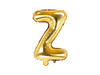 Foil balloon letter with 35cm, gold