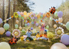 Foil Balloons for Garlands – Daisies, Diameter 65 cm, Color Mix (4 pcs)