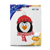 Foil Balloon, Penguin Head, 39x69 cm
