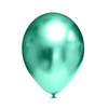 Chrome Latex Luftballons Grün, 30cm, 50 Stk.