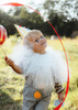 Party Hats with Pom-Poms, 16 cm, 6 pcs