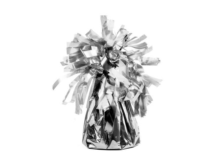 Balloon weight, foil, Silver