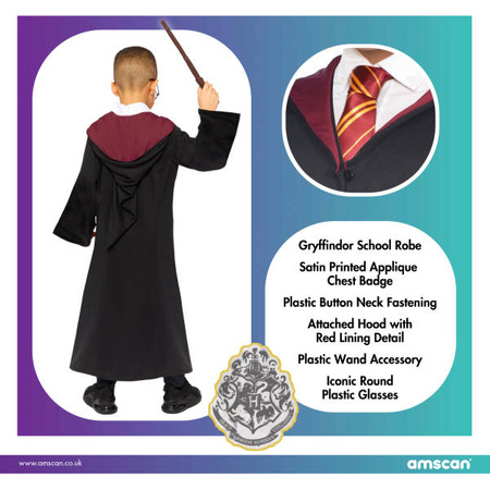 Dress, Costume Disguise Harry Potter 8-10 years