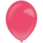 Balloons latex Decorator Metallic Apple Red 28cm, 50 pcs