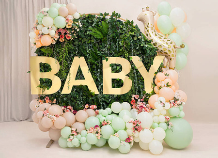 Strong balloons Pastel Light Cream12 cm, 100 pcs.