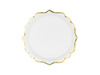 Plates, white, 18.5 cm (1 op. / 6 pcs.)