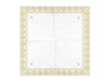 Napkins with ornament, 33x33cm, zloty (1 op. / 20 pcs)