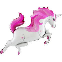 Foil balloon Unicorn, Unicorn - 120cm, Pink