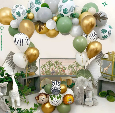 Balloon garland, Safari, 78 pcs 