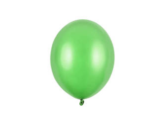 Starke Latexballons, Grün, Metallic Bright Green, 30cm, 10 Stück.