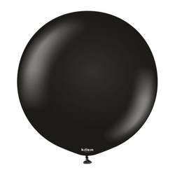 Schwarze Latexballons, schwarz 60cm, 2 Stück.