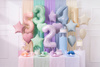 Heart-Shaped Foil Balloon, Light Beige, 45 cm
