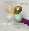 Sempertex Latexballons Silk Oyster White, 30 cm, 50 Stk.