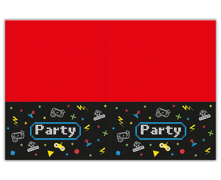 Party gamer gaming tablecloth 120 x 180 cm