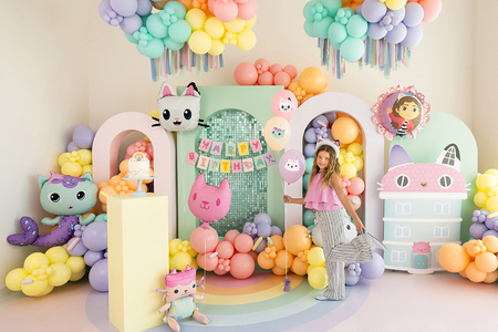 Balloons Strong Gabby’s Dollhouse Pastel Mix 30 cm 6 pcs