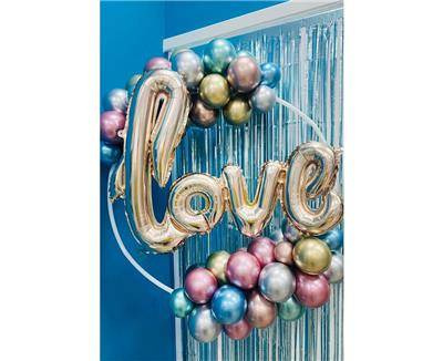 Frame for decoration with balloons, Round 78cm stand on the seatpost