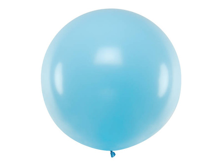 Riesen-Latexballon, Blau, Pastell Hellblau, 1m, 1 Stück