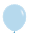 Sempertex Latexballons Pastel Matte Blue, Blau, 45cm, 1Stk.
