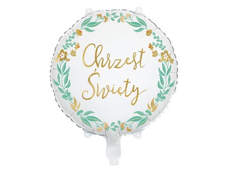 Folienballon zur Taufe , Chrzest Święty, 46 cm