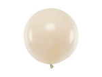 Riesen-Latexballon, Beige, Pastell Alabaster/ Nude, 60cm, 1 Stk.