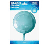 Folienballon "Runde" HellBlau 46 cm