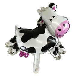 ute Cow Animal Foil Balloon 26x33cm