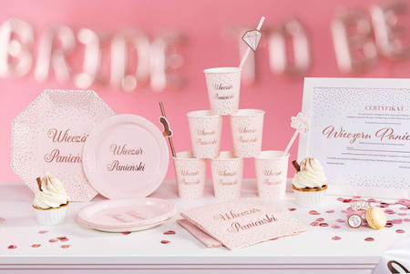 Balloons set Bride to be, Rose Gold, 45 cm