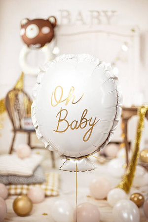 Foil balloon for Baby Showers "Oh Baby", 53x69