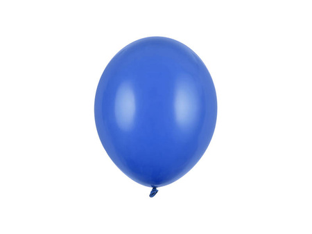 Starke Latexballons, marineblau, Pastellblau, 23cm, 100 Stück.