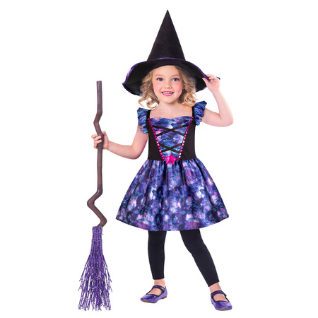 Outfit, costume disguise witch witches 6-8 years old