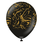 Space NebulaLatex-Ballons, Kosmos, schwarz, 30 cm, 25 Stück.