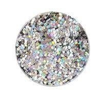 Konfetti für Ballons - Silber, Holo-Glitter, 50g