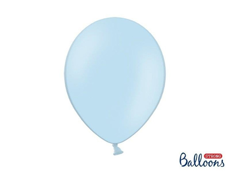 Strong balloons, Pastel Baby Blue, 30cm, 10 pcs.