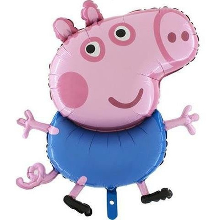 Folienballon, Peppa Pig- George, 90 cm, Grabo