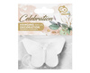 Hanging decoration White butterflies - 200 cm