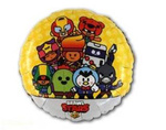 Brawl Stars runder Folienballon 46 cm