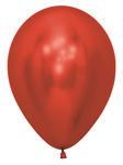 Sempertex Latex Balloons, Reflex Red, 30cm, 50pcs