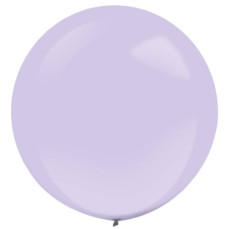 Violette Latexballons, Decorator Fashion Lavendel, 61cm, 4 Stück.