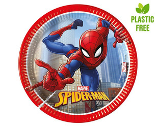 Spiderman plates - Crime Fighter 20 cm, 8 pcs.
