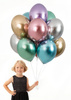 Latex balloon D5 Glossy Rose gold  12cm, 100 pcs