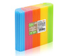 Reusable straws, mixed colors, 7.5x190 mm, 200 pcs
