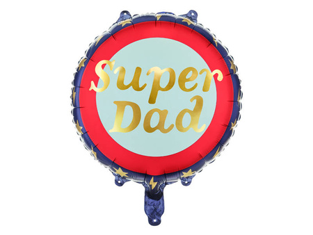 Super Dad Folienballon, Vatertag 45 cm