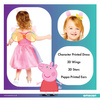 Outfit, Costume Disguise Peppa Rainbow 2-3 years